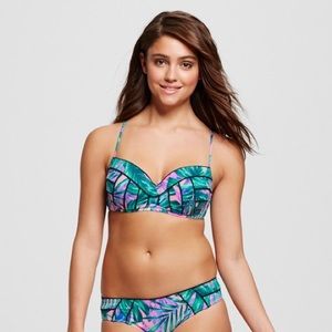 Tropical Bikini Top and Bottom